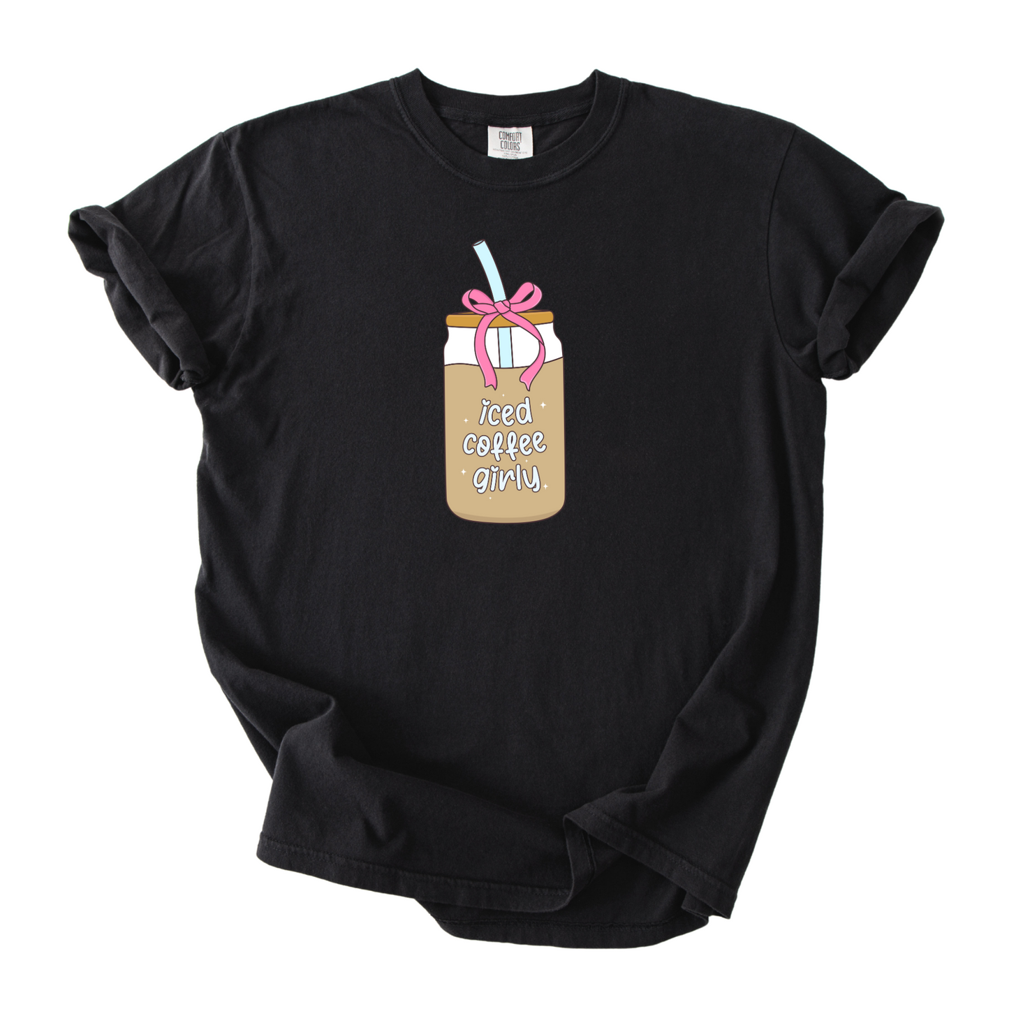 Iced Coffee Girly T-shirt