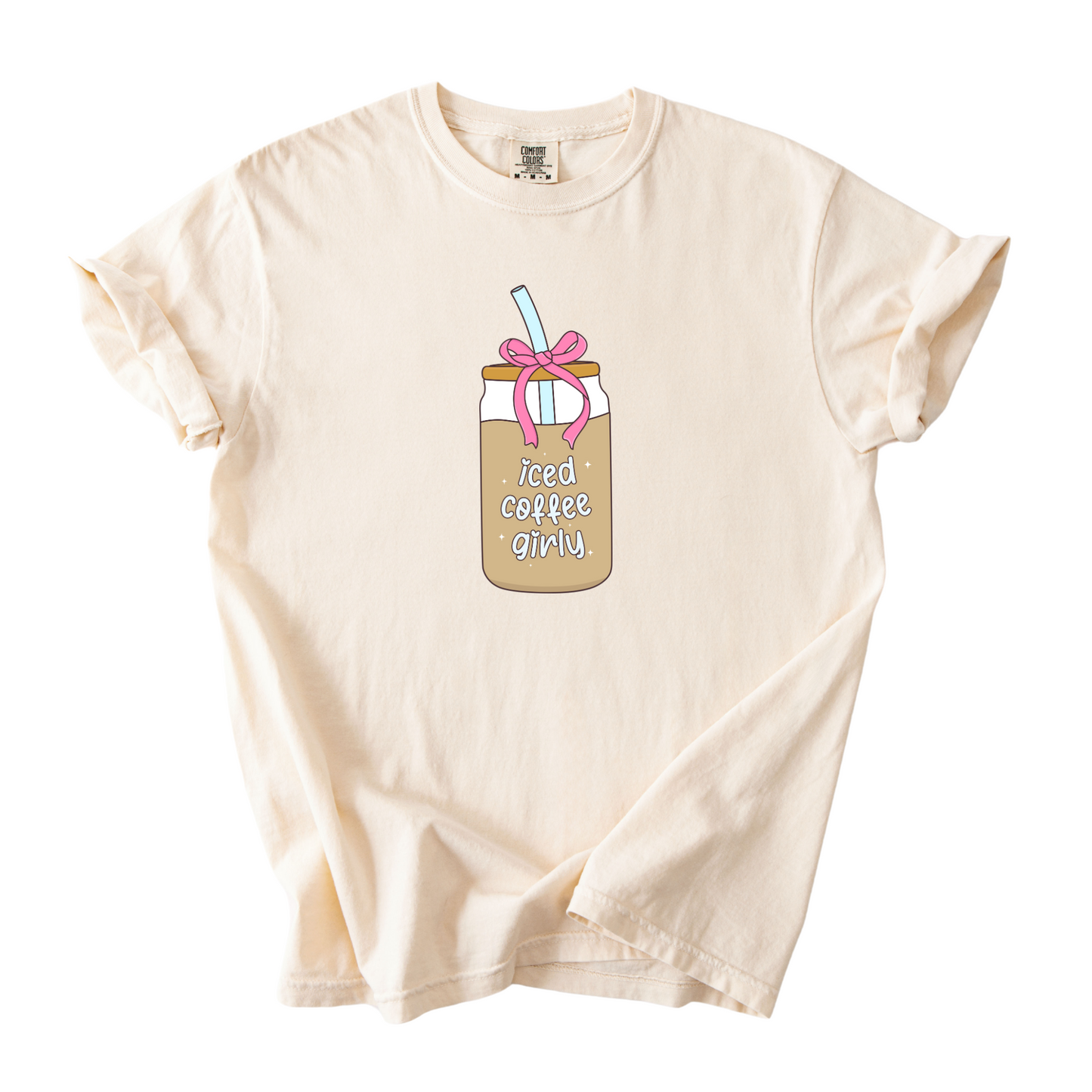 Iced Coffee Girly T-shirt