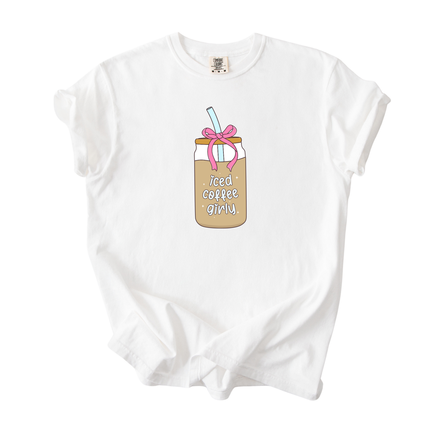 Iced Coffee Girly T-shirt