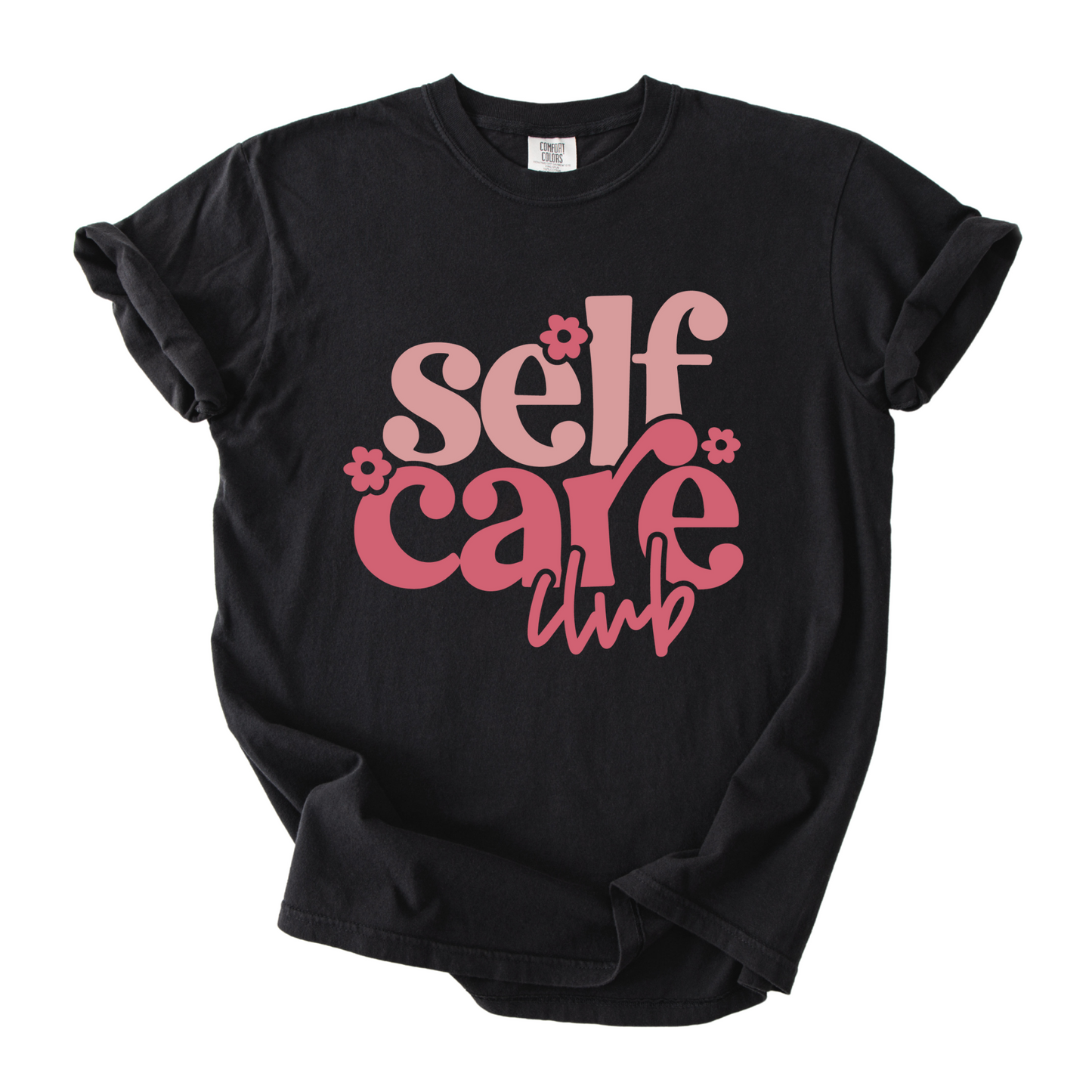 Self Care Club Floral T-Shirt