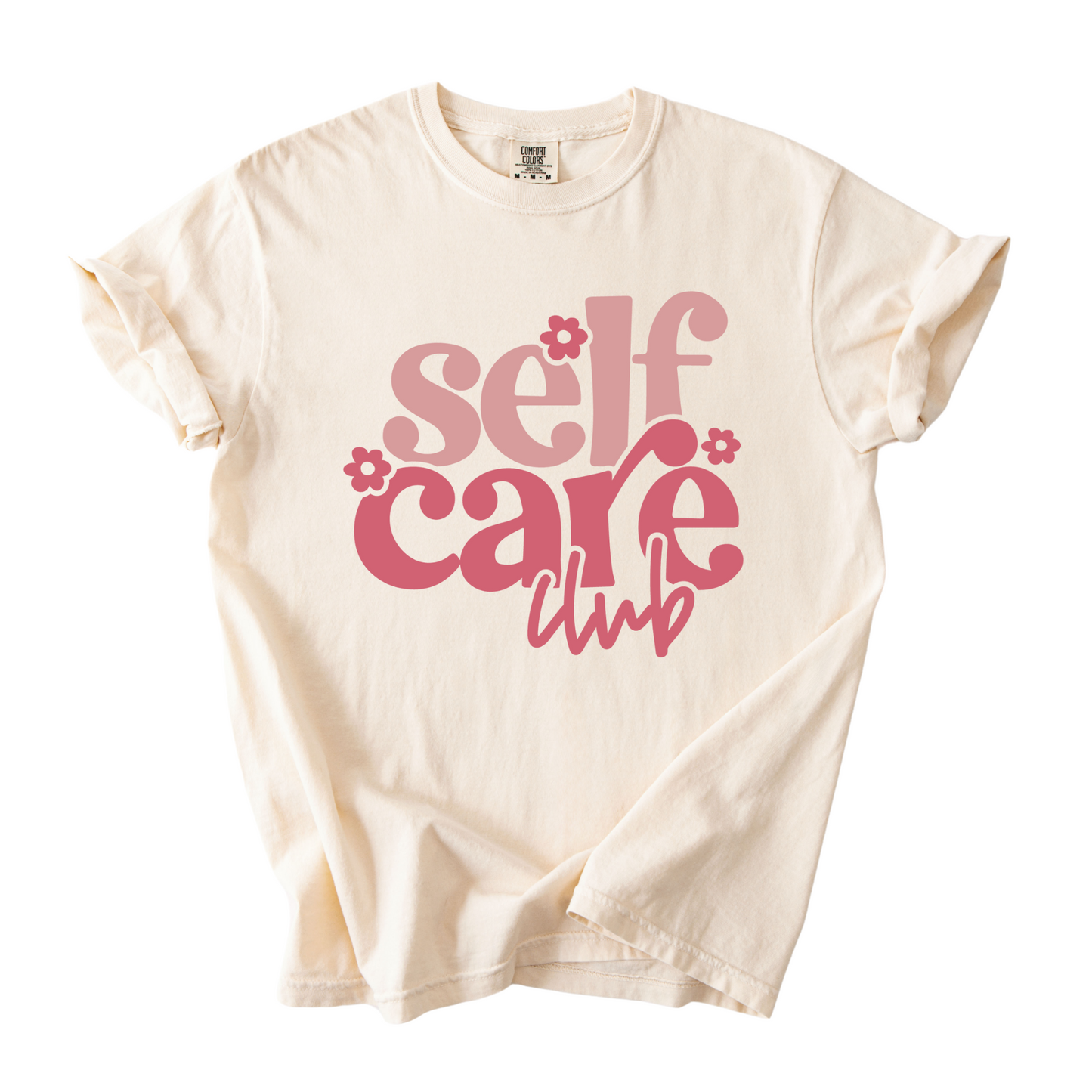 Self Care Club Floral T-Shirt