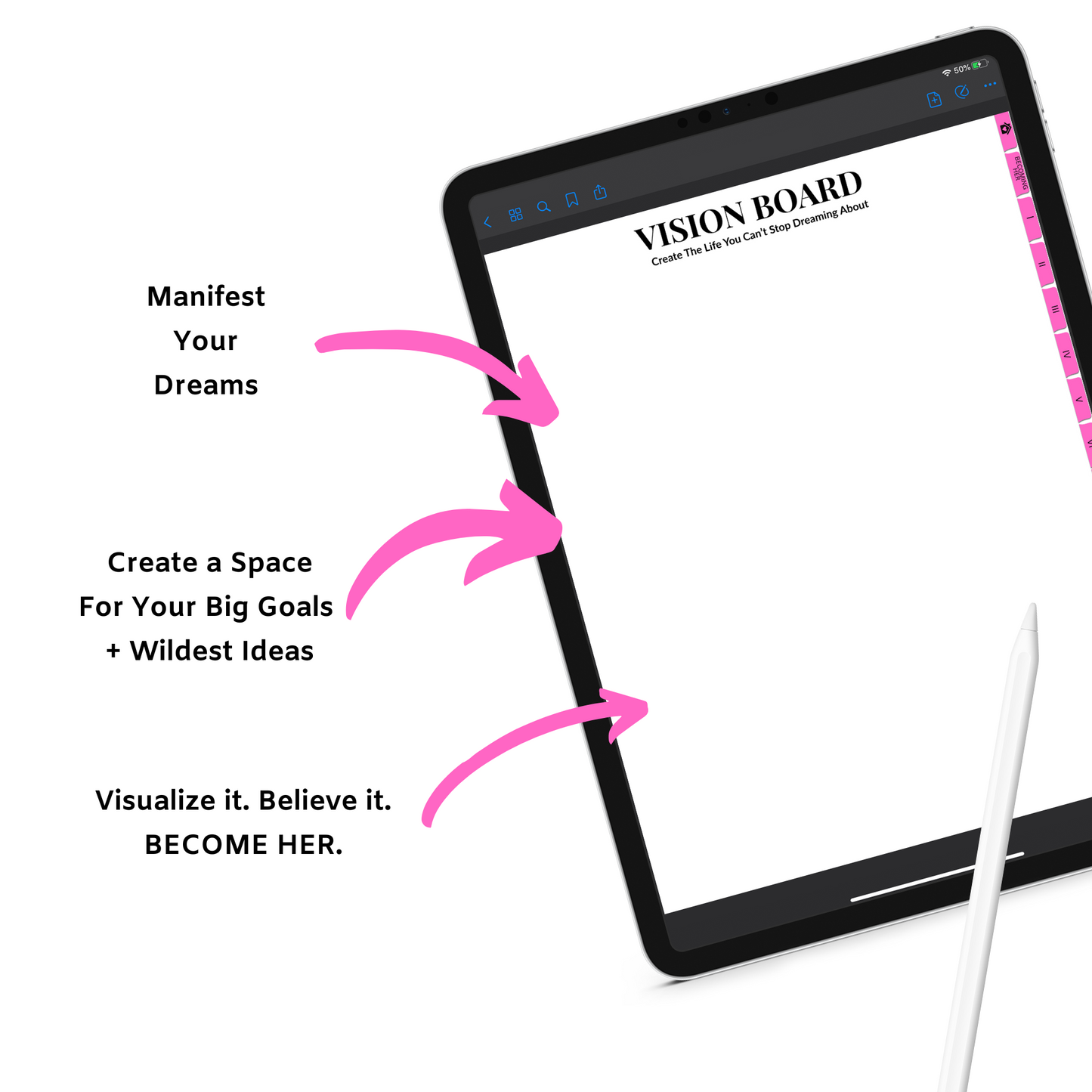 Becoming Her Lifestyle Planner (Digital Download, Instant Access)