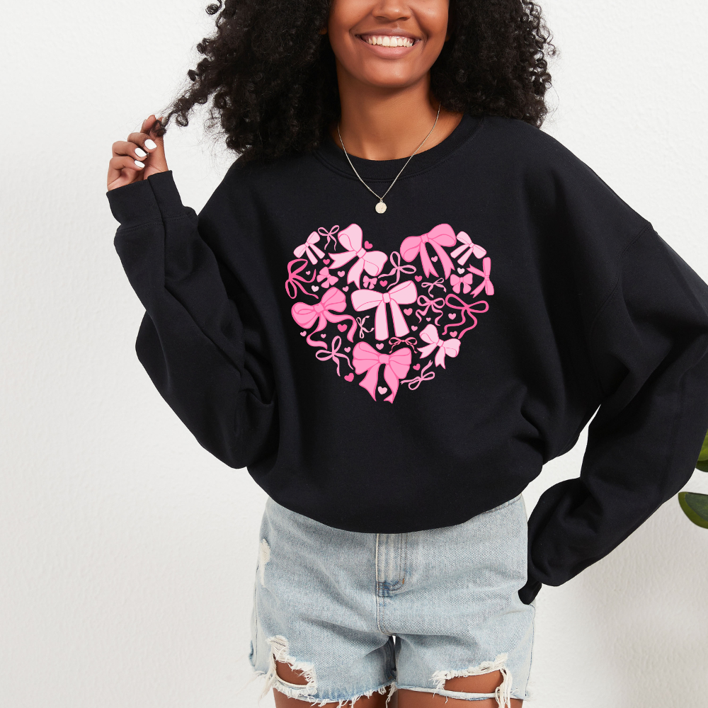 Coquette Hearts Crewneck