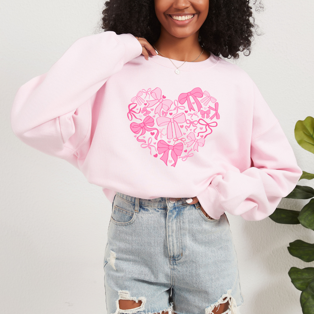 Coquette Hearts Crewneck