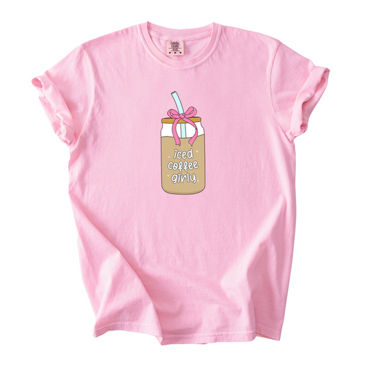 Iced Coffee Girly T-shirt