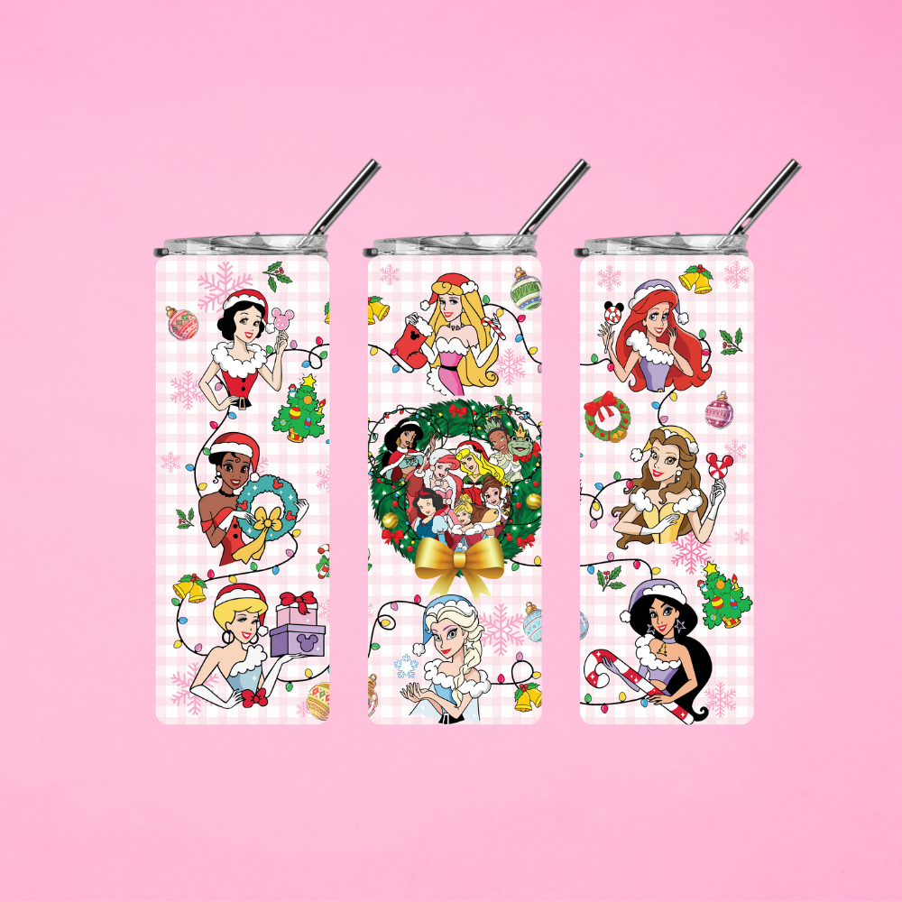 Christmas Princesses 20 oz Tumbler