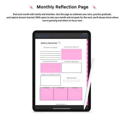 Becoming Her Lifestyle Planner (Digital Download, Instant Access)